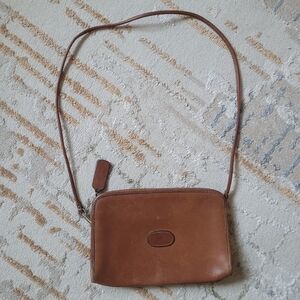 Diane Von Furstenberg | Brown Leather Crossbody Bag/Clutch